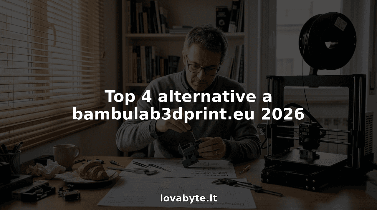 Top 4 alternative a bambulab3dprint.eu 2026