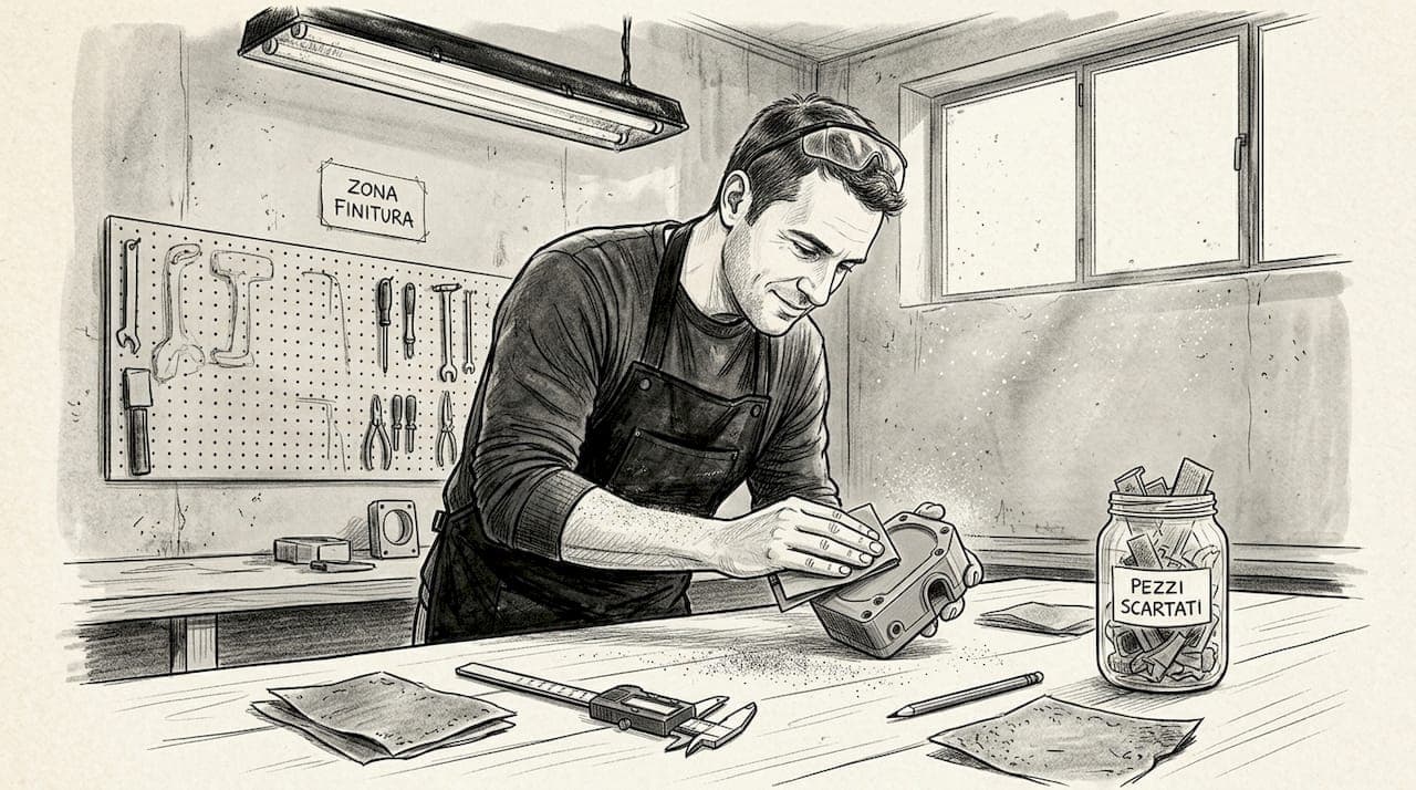 Livelli di finitura stampa 3D: guida per prototipi