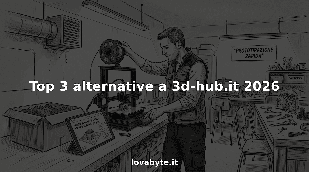 Top 3 alternative a 3d-hub.it 2026
