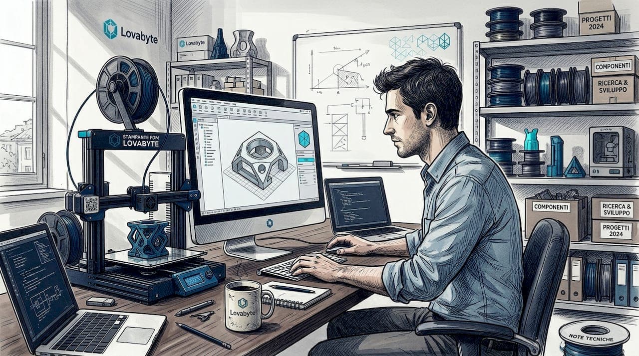 Prototipazione rapida con stampa 3D: guida completa