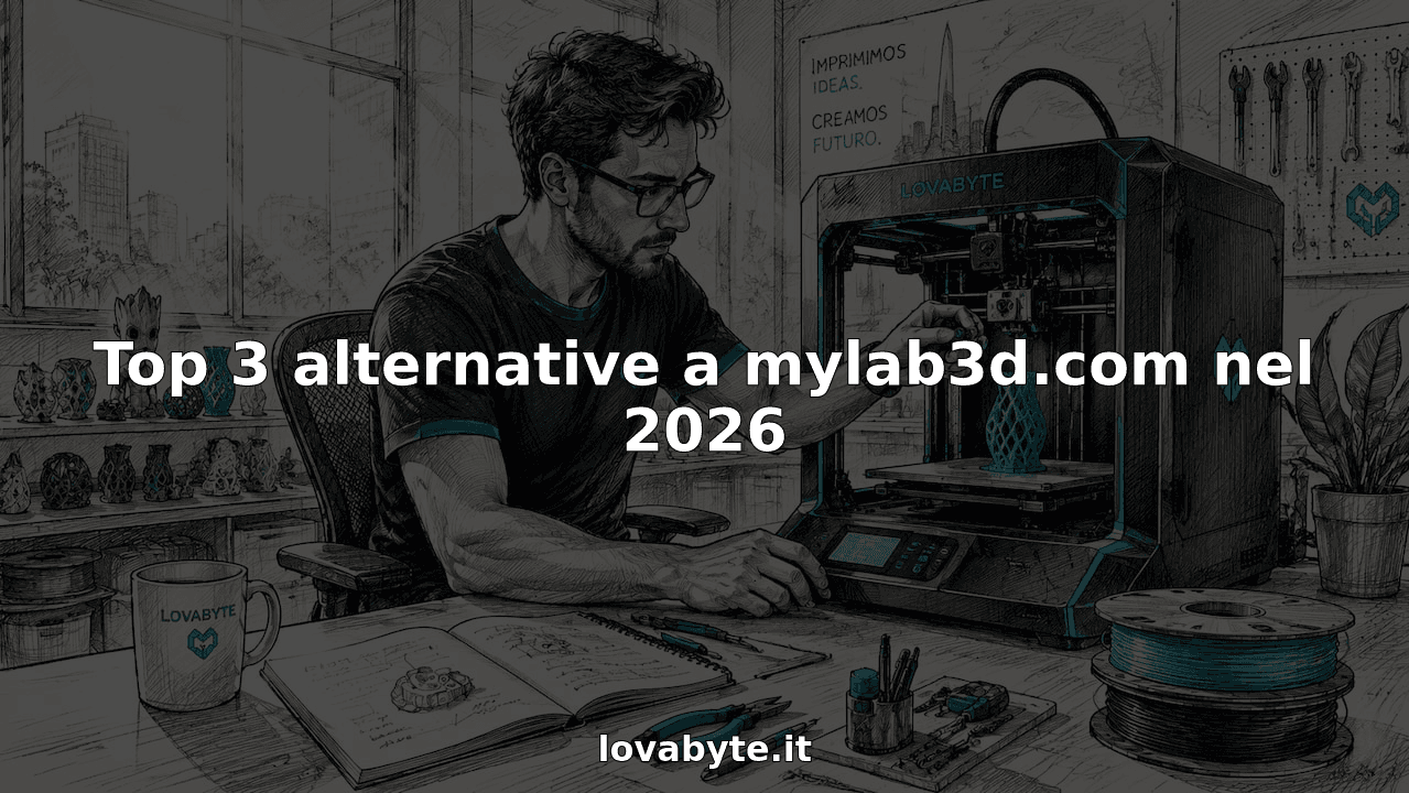 Top 3 alternative a mylab3d.com nel 2026