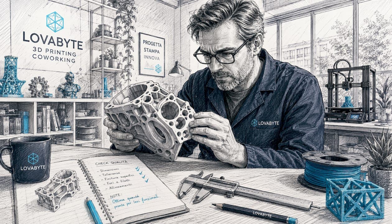 Stampare oggetti grandi in 3D: guida alle procedure 2026