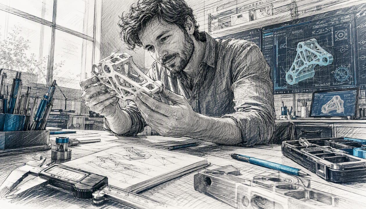 Processo di creazione di modelli 3D personalizzati: workflow operativo