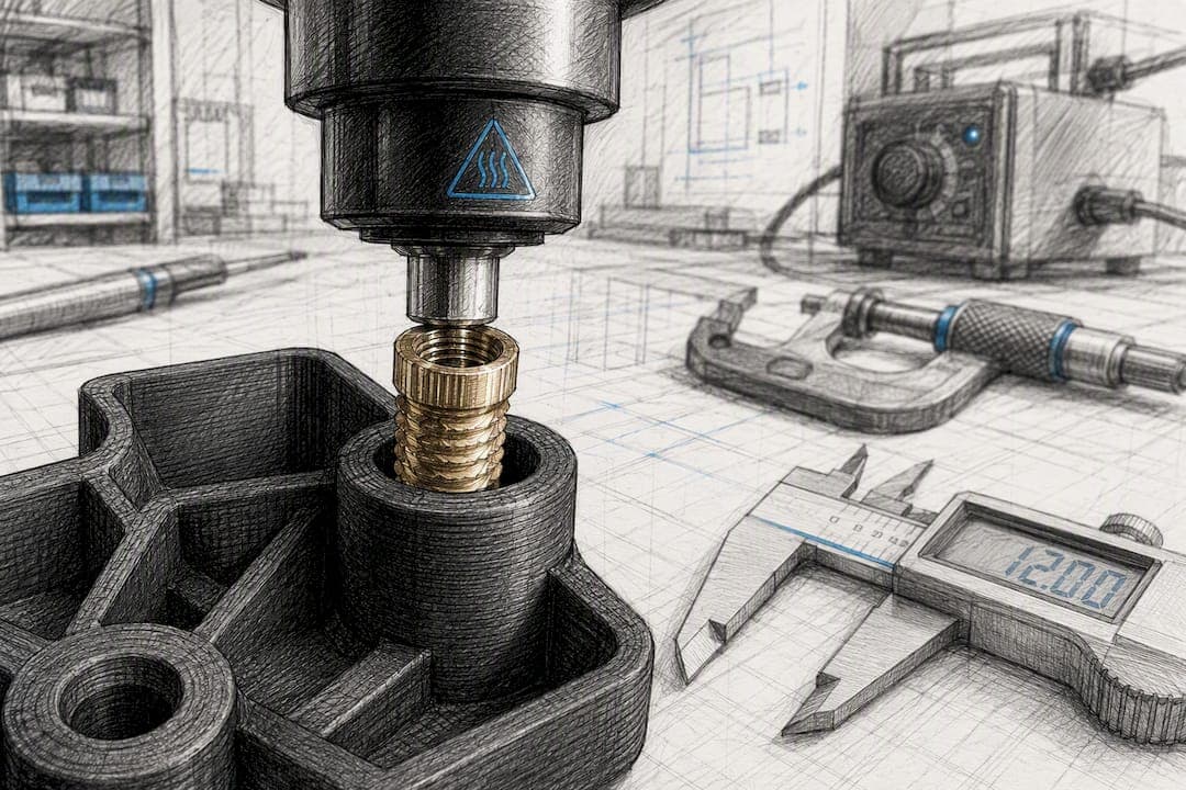 Inserti filettati 3D: guida pratica a scelta e montaggio